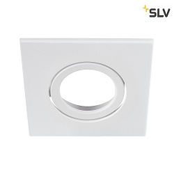 cover UNIVERSAL DOWNLIGHT IP20 square, swivelling, white