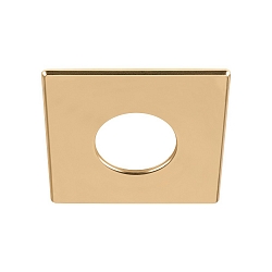 cover UNIVERSAL DOWNLIGHT IP65 square, gold matt