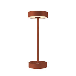 Lampe de table � accu VINOLINA IP54, rouille gradable