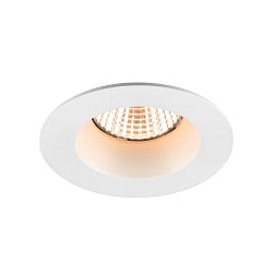 Plafonnier encastré NEW TRIA® 68 rond IP20 / IP65, blanche gradable