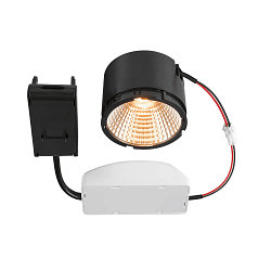 Module LED NEW TRIA� rond 13,3W 1130lm 2700K 38� gradable, noir