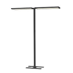 Lampadaire WORKLIGHT PRO IP20, noir gradable