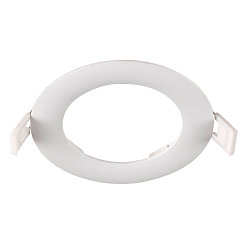 Capot DOWNLIGHT V 100 plat, avec ressorts � pince, blanche