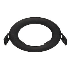 Capot DOWNLIGHT V 100 plat, noir