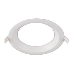 Capot DOWNLIGHT V 150 l�g�rement encastr�, blanche