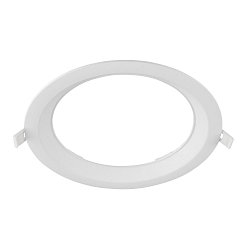 Capot DOWNLIGHT V 200 l�g�rement encastr�, blanche