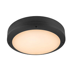 Applique et plafonnier OUTDOOR BULKHEAD V 360 CCT Switch, r�sistant aux chocs, commutable IP65, noir, laqu� 