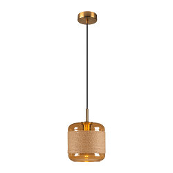 Luminaire à suspension PANTILO ROPE 20 E27 IP20, or gradable