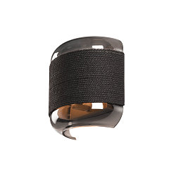 Luminaire mural PANTILO ROPE G9 IP20, argent gradable
