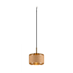 Luminaire à suspension PANTILO ROPE 19 E27 IP20, or gradable
