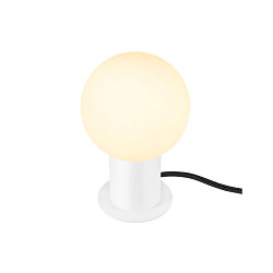 Lampe de table VARYT E14 IP20, blanche