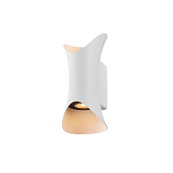 Luminaire mural d’extérieur MODELA UP/DOWN haut bas, résistant aux chocs IP65, blanc mat gradable