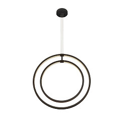 Luminaire à suspension ONE VERTICAL PD IP20, noir gradable
