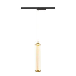 1- Luminaire � suspension monophas� QUIMERA PHASE cylindrique IP20