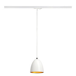 1- Luminaire à suspension monophasé PARA CONE 14 GU10 IP20, blanche, laqué gradable