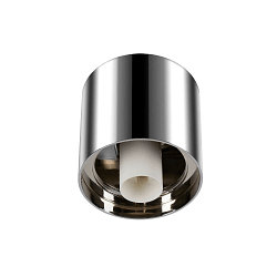 Luminaire de plafond VARYT sans abat-jour E14 IP44, chrome gradable