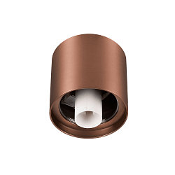 Luminaire de plafond VARYT sans abat-jour E14 IP44, cuivre gradable