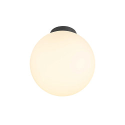 Luminaire de plafond SUN 30 rond E27 IP20, noir gradable