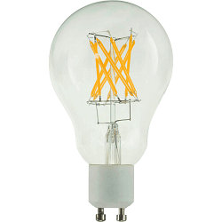Ampoule � filament A60 CROSSED FILAMENT - PHASE A60 clair GU10 5W 400lm 2200K 330� CRI 90-100 gradable