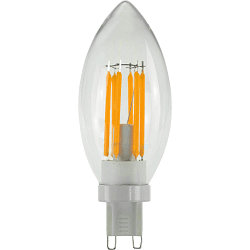 Lampe LED CANDLE - PHASE clair G9 3W 260lm 2200K 330� CRI 90-100 gradable