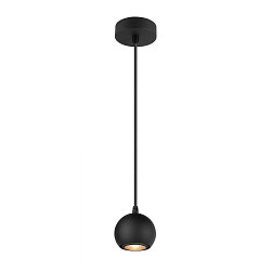 Luminaire à suspension LIGHT EYE® 90 GU10 IP20, noir gradable
