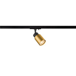 1-Projecteur monophasé PURI 2.0 - TUBE cylindrique, réglable GU10 IP20, or, noir gradable