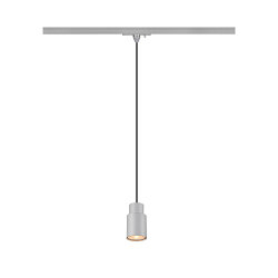 1- Luminaire � suspension monophas� PURI 2.0 - TUBE cylindrique GU10 IP20, gris gradable
