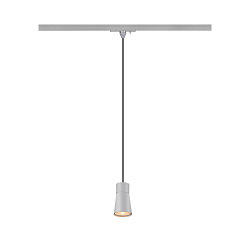 1- Luminaire � suspension monophas� PURI 2.0 - CONE conique GU10 IP20, gris gradable