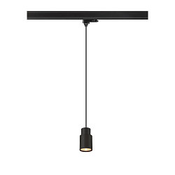 Luminaire suspendu triphas� PURI 2.0 - TUBE cylindrique GU10 IP20, noir gradable