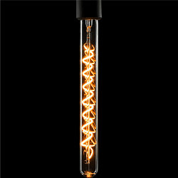 Lampe LED SOFT TUBE T300 - PHASE clair E27 8W 400lm 1900K 330� CRI 90-100 gradable