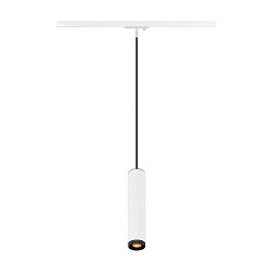 1- Luminaire à suspension monophasé GRIP! L GU10 GU10 IP20, blanche gradable