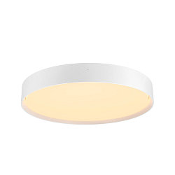 Applique et plafonnier DECONA PHASE rond, CCT Switch IP44, blanche gradable