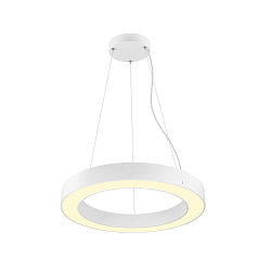 Luminaire à suspension MEDO® RING 60 PHASE pour VDU, CCT Switch IP20, blanche gradable