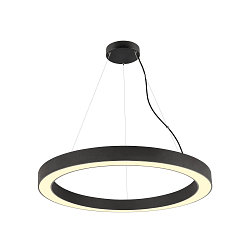 Luminaire � suspension MEDO� RING 90 PHASE pour VDU, CCT Switch IP20, noir gradable
