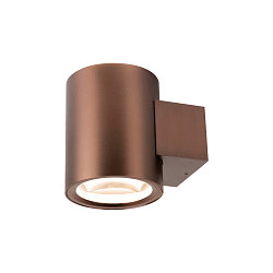 Luminaire mural OCULUS PHASE DTW UP/DOWN rond, Dim-To-Warm, réglable IP20, cuivre gradable