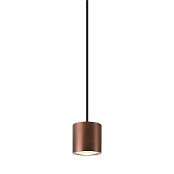 Luminaire à suspension OCULUS PHASE DTW PVD rond, Dim-To-Warm, réglable IP20, cuivre gradable