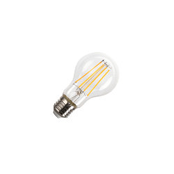 Lampe LED forme poire A60 CLEAR commutable A60 clair E27 8W 810lm 2700K 280° CRI >80 