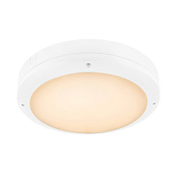 Applique et plafonnier OUTDOOR BULKHEAD V 360 CCT Switch, r�sistant aux chocs, commutable IP65, blanche, laqu� 