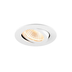 Plafonnier encastré NEW TRIA® 68 AIRTIGHT adapté aux postes de travail avec écran IP23, blanche, laqué gradable