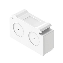 Syst�me d'�clairage en continu embout d'extr�mit� EASYLIGHT WH m�canique, universal, blanche