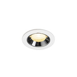 Plafonnier encastr� NUMINOS� XS adapt� aux postes de travail avec �cran IP20, blanche gradable