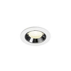 Plafonnier encastré NUMINOS® XS adapté aux postes de travail avec écran IP20, blanche gradable