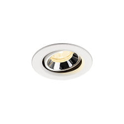 Plafonnier encastr� NUMINOS� MOVE XS pivotant, adapt� aux postes de travail avec �cran IP20, blanche gradable