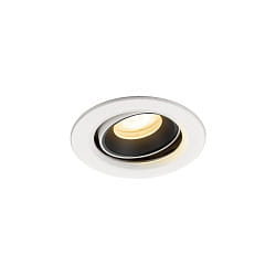 Plafonnier encastr� NUMINOS� MOVE XS pivotant, adapt� aux postes de travail avec �cran IP20, blanche gradable