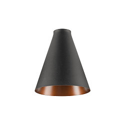 Abat-jour LALU® CONE 15, bronze, noir