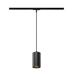 Luminaire � suspension monophas� ASTO TUBE avec douille GU10 IP20, noir