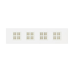 Luminaire � grille PAVANNO 1200/300 45 WB WH DALI contr�lable par DALI, CCT Switch, UGR < 19, multipower IP20