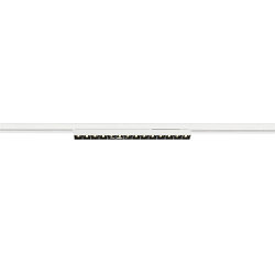 3-phase spot SIGHT EVO SINGLE square, suitable for VDU workstation IP20, black, white, lacquered dimmable