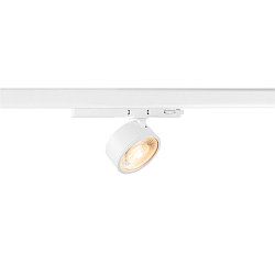 3-phase spot KALU 2.0 PHASE cylindrical, UGR < 19, cardanic swivelling IP20, white dimmable