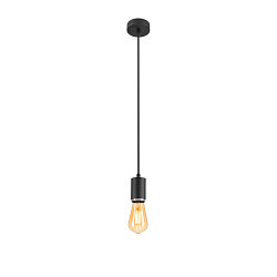 pendant luminaire LALU® E27 IP20, black dimmable